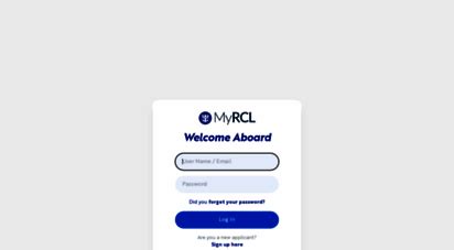 myrclhome. com|MyRCL Home Portal .